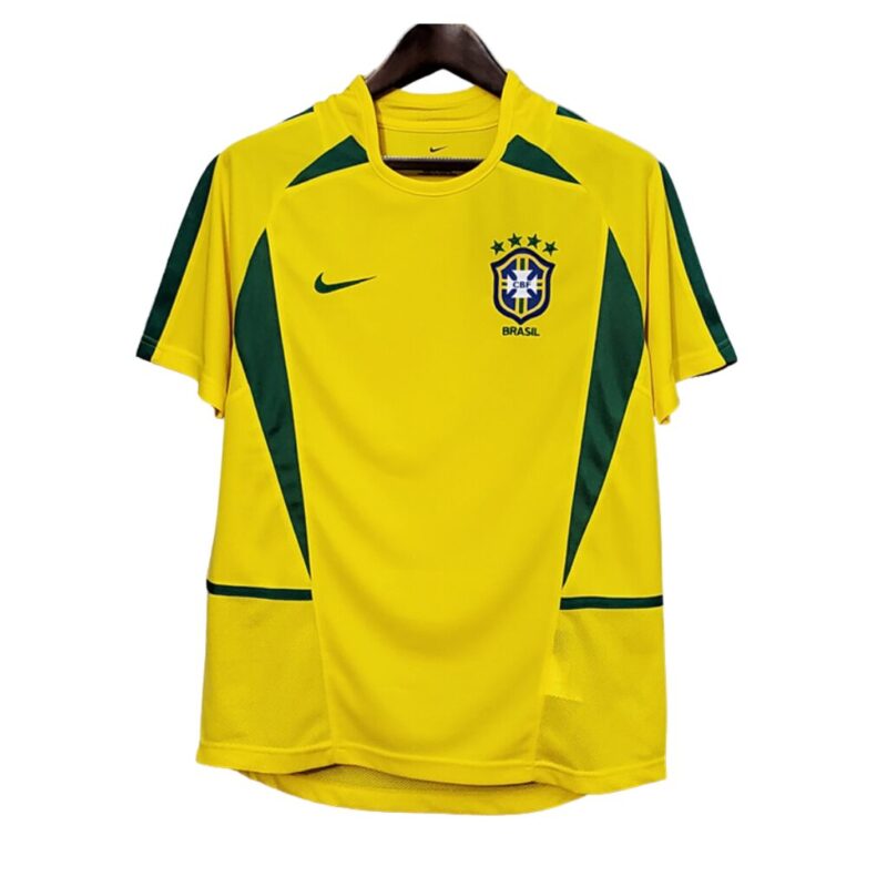 Brazil Home Retro Shirt 2002