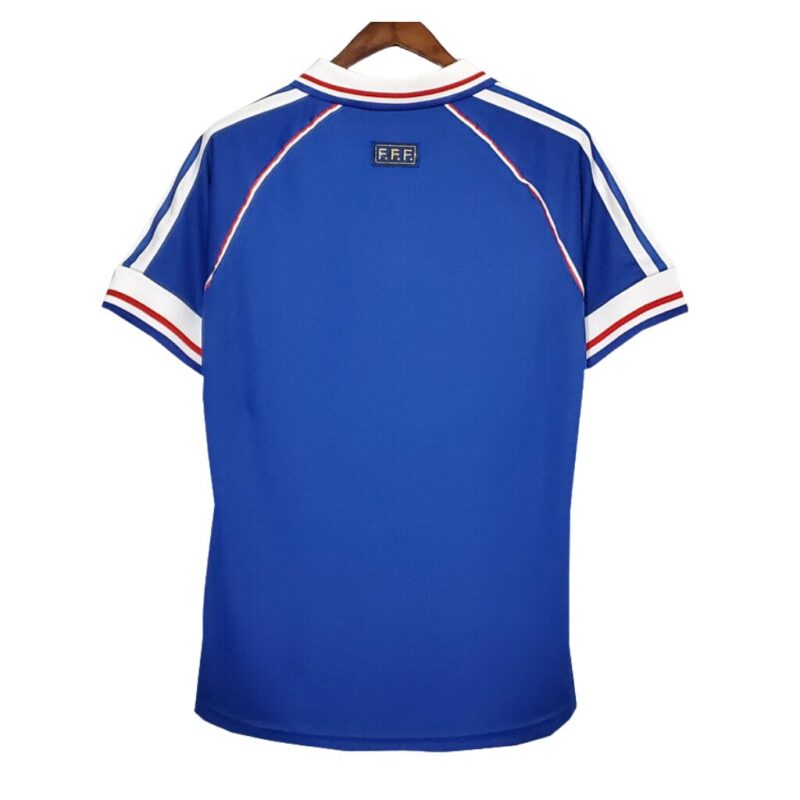 France Home Retro Shirt 1998 - Image 2