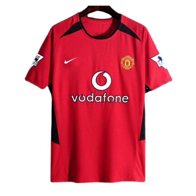 Manchester United Home Retro Shirt 2002 2004