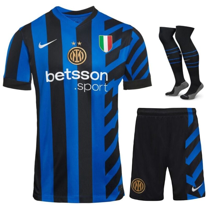 Inter Milan Home Kit 2024 2025 Kids