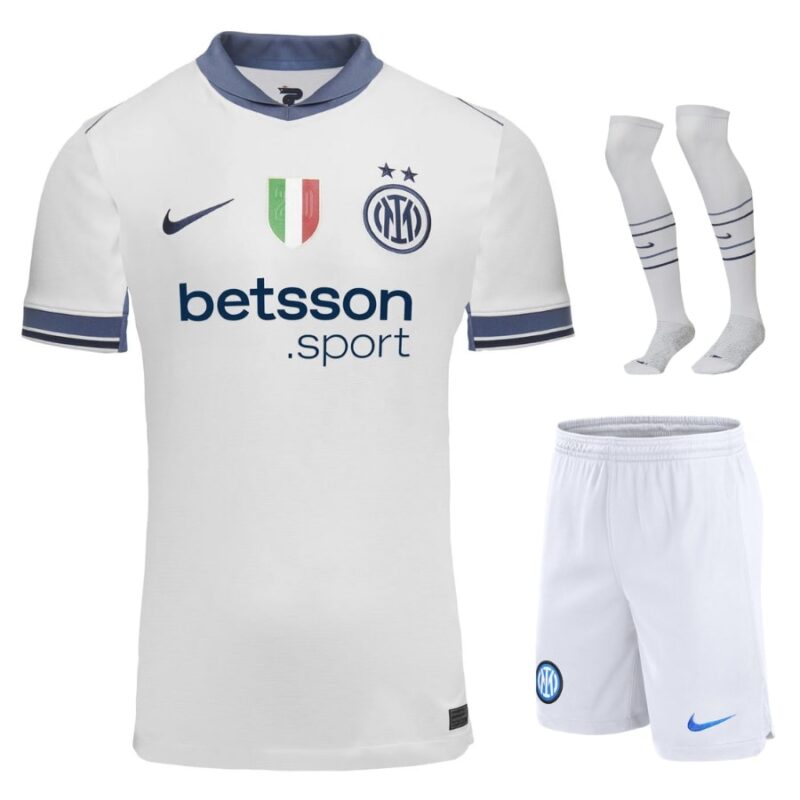 Inter Milan Away Kit 2024 2025 Kids
