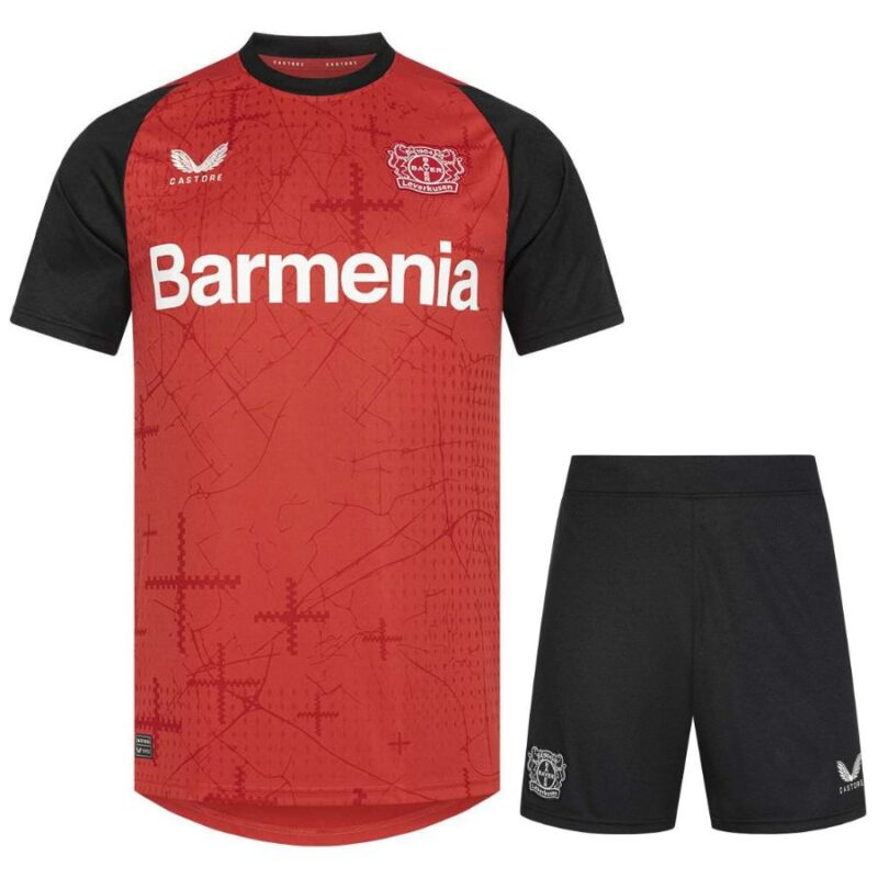 Bayer Leverkusen Home Kit 2024 2025 Kids