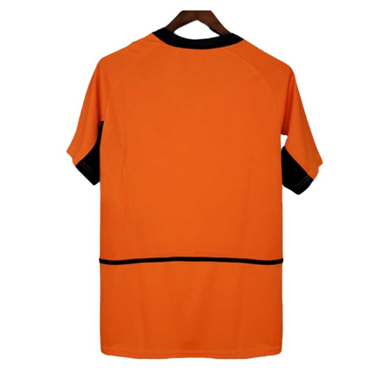 Netherlands Home Retro Shirt 2002 - Image 2