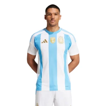 camiseta adidas argentina primera equipacion copa america 2024 white blue burst 2 Argentina Home Shirt 2024