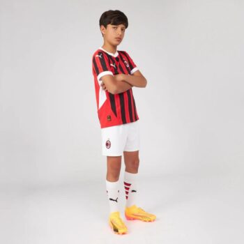 kit enfant 2425 10 1 AC Milan Home Kit 2024 2025 Kids