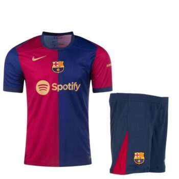 Barcelona Home Kit 2024 2025 Kids