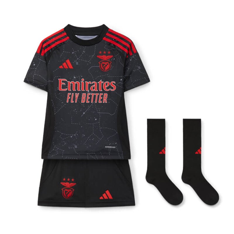 Benfica Away Kit 2024 2025 Kids