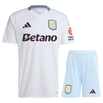 Aston Villa Away Kit 2024 2025 Kids
