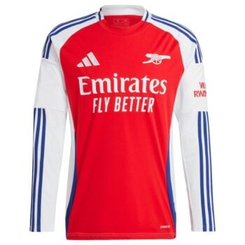 Arsenal Home Long Sleeve Shirt 2024 2025