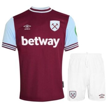 West Ham Home Kit 2024 2025 Kids
