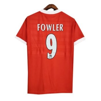 Maillots Foot adulte Kickoff 19 Liverpool Home Retro Shirt 1998 1999