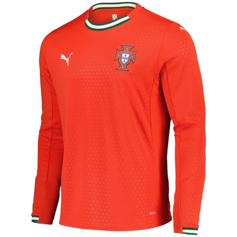 Portugal Home Long Sleeve Shirt 2024