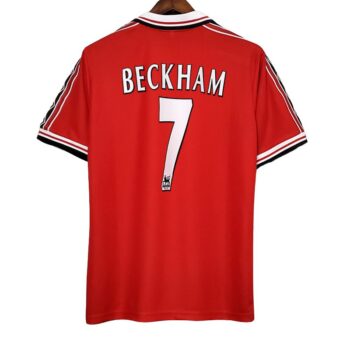Design sans titre 4 Manchester United Home Retro Shirt 1998 1999