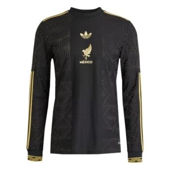 Mexico Edition Gold Cup Black Long Sleeve Shirt 2025