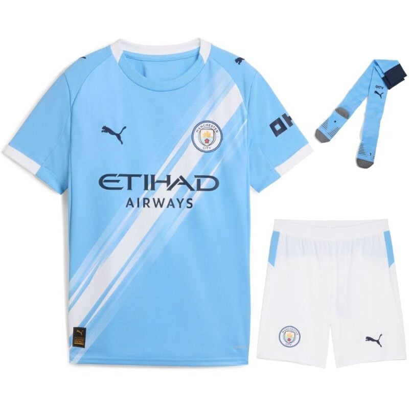 Manchester City Home Kit 2025/26 Kids