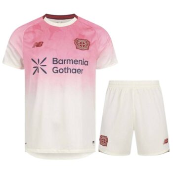 Bayer Leverkusen Away Kit 2025 2026 Kids