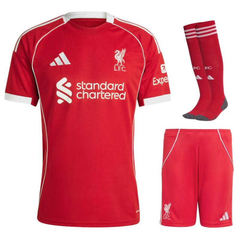 Liverpool Home Kit 2025 2026 Kids