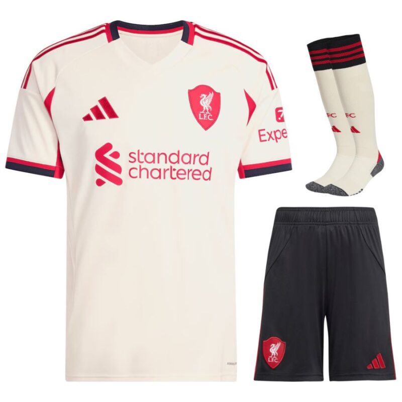 Liverpool Away Kit 2025 2026 Kids