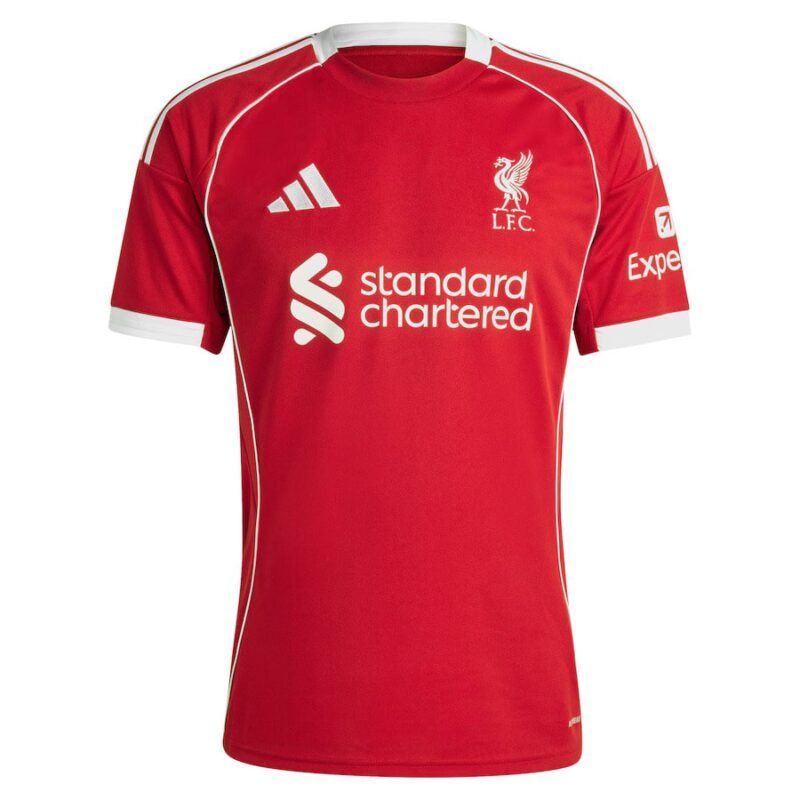 Liverpool Home Shirt 2025 2026