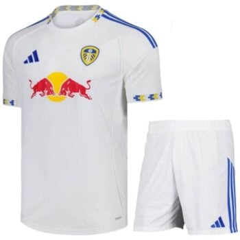Leeds United Home Kit 2025 2026 Kids