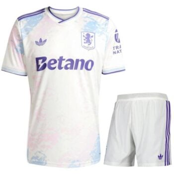 Aston Villa Third Kit 2025 2026 Kids