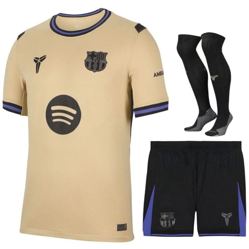 Barcelona Away Kit 2025 2026 Kids