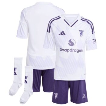 Manchester United Away Kit 2025 2026 Kids