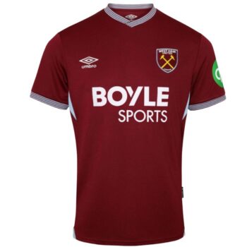 West Ham Home Shirt 2025 2026