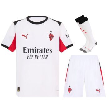 AC Milan Away Kit 25/26 Kids