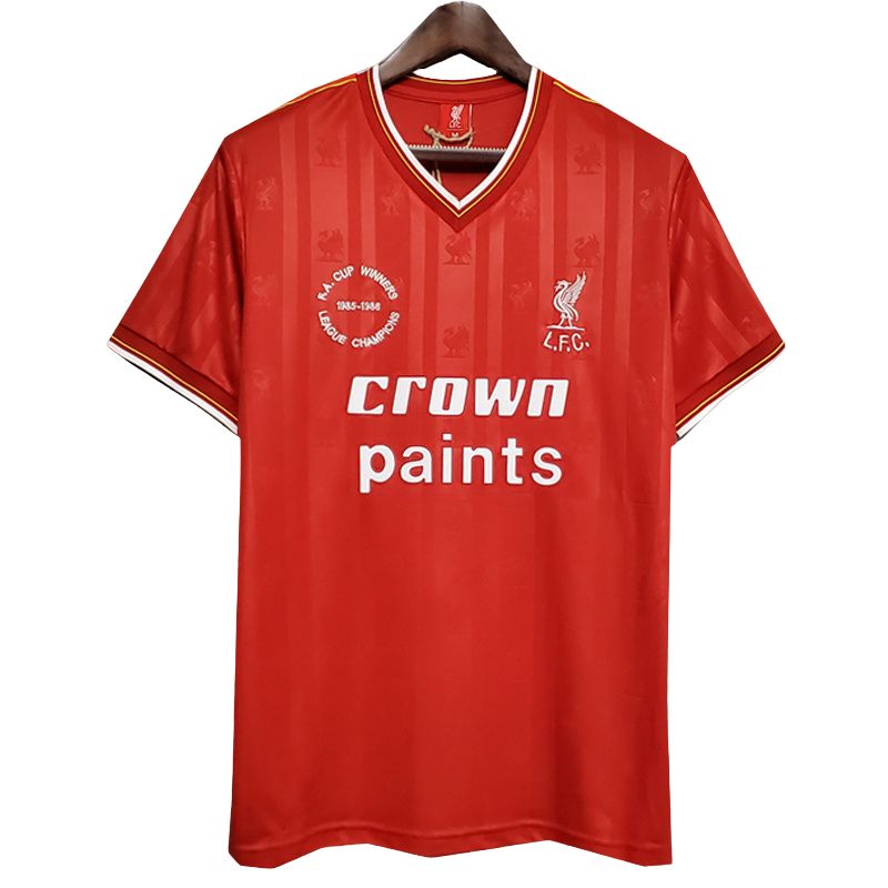 Liverpool Vintage Home Jersey 1985 1986 Liverpool Vintage Home Jersey 1985 1986