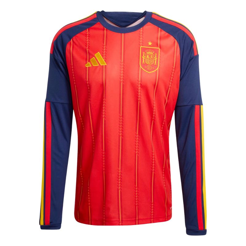 Spain Home Long Sleeve Jersey 2026 Spain Home Long Sleeve Jersey 2026