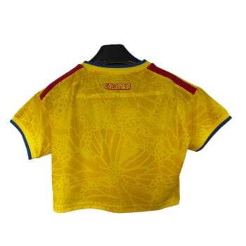 Design sans titre 5 Colombia Home Women's Yoga Soccer Jersey 2026