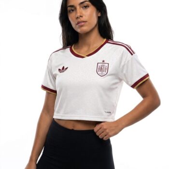 Spain Away Women's Yoga Soccer Jersey 2026